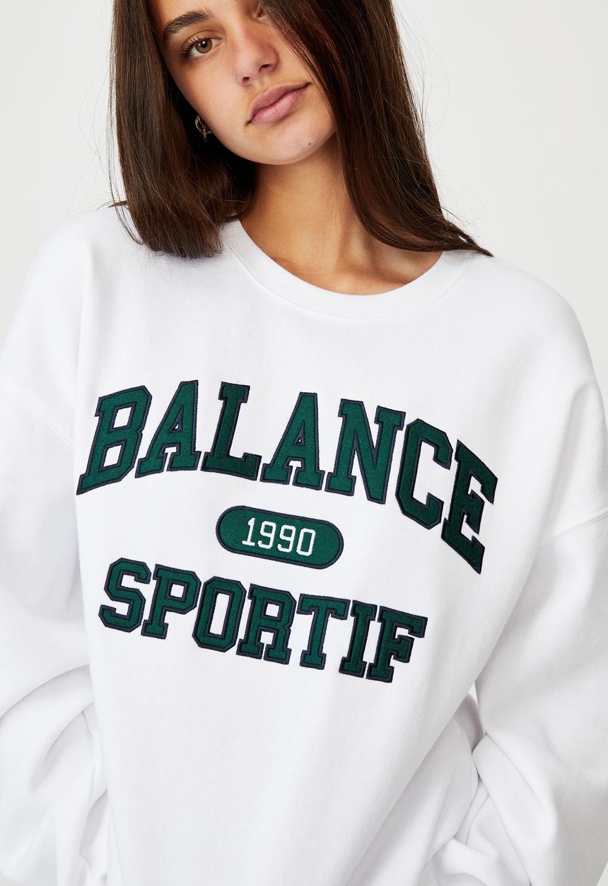 Factorie - Os graphic crew - white