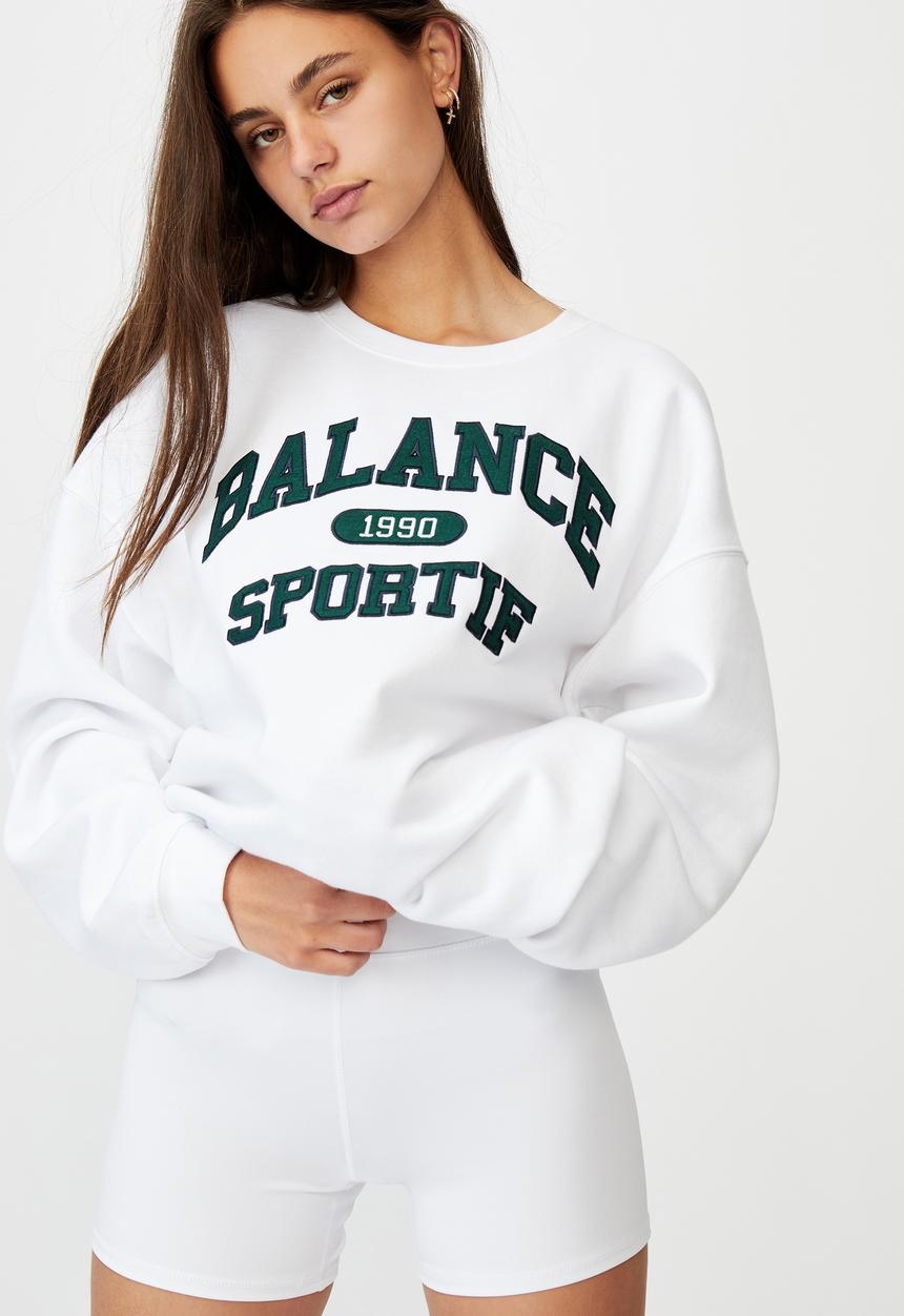 Factorie - Os graphic crew - white