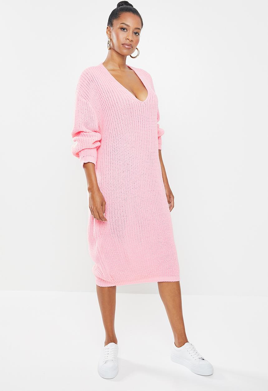 Glamorous - Petite pearl dress - pale pink