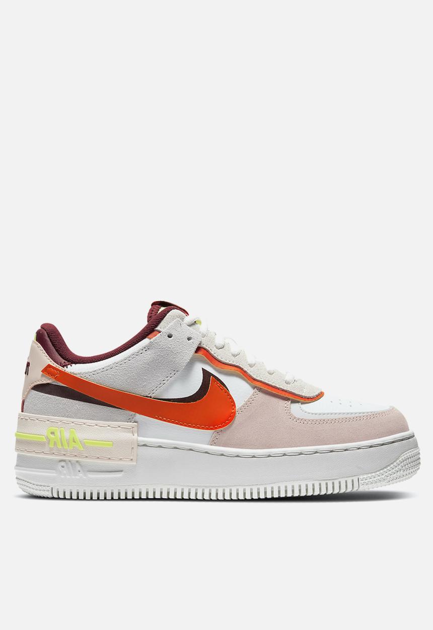 Nike - Nike air force 1 shadow team red/orange-orange pearl-volt