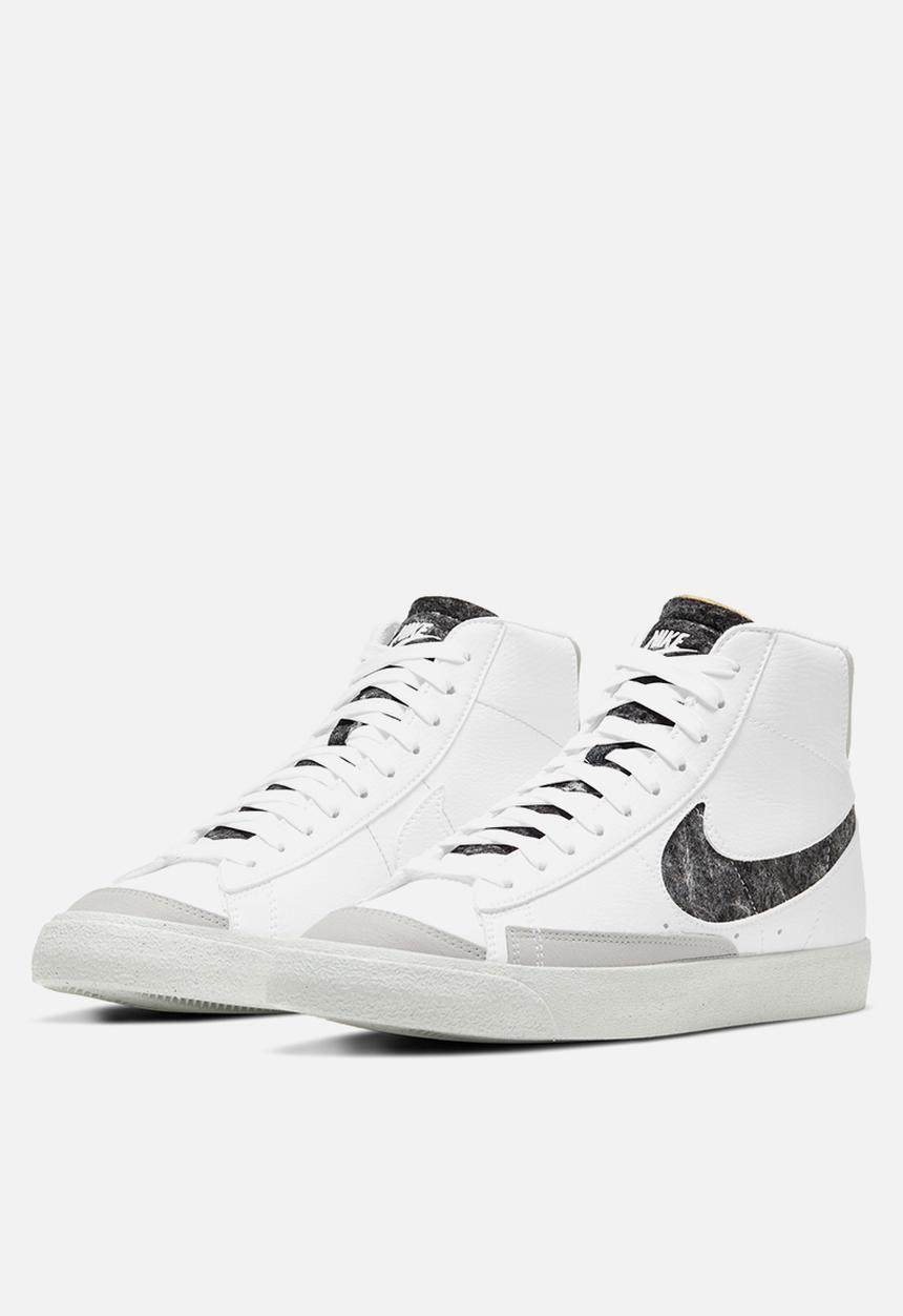 Nike - Nike blazer mid '77 vintage - white/white-lt smoke grey-bright crimson