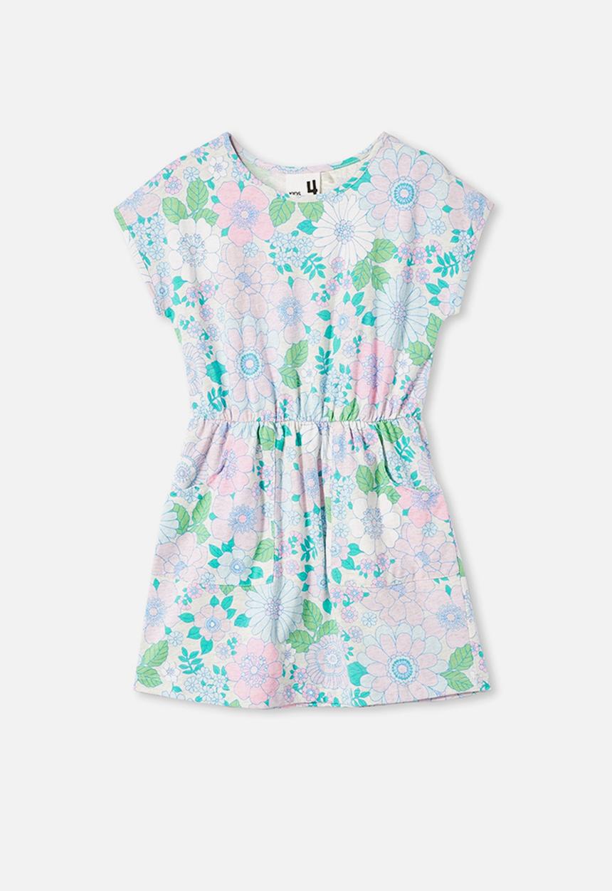 Cotton On - Sigrid short sleeve dress - multi 