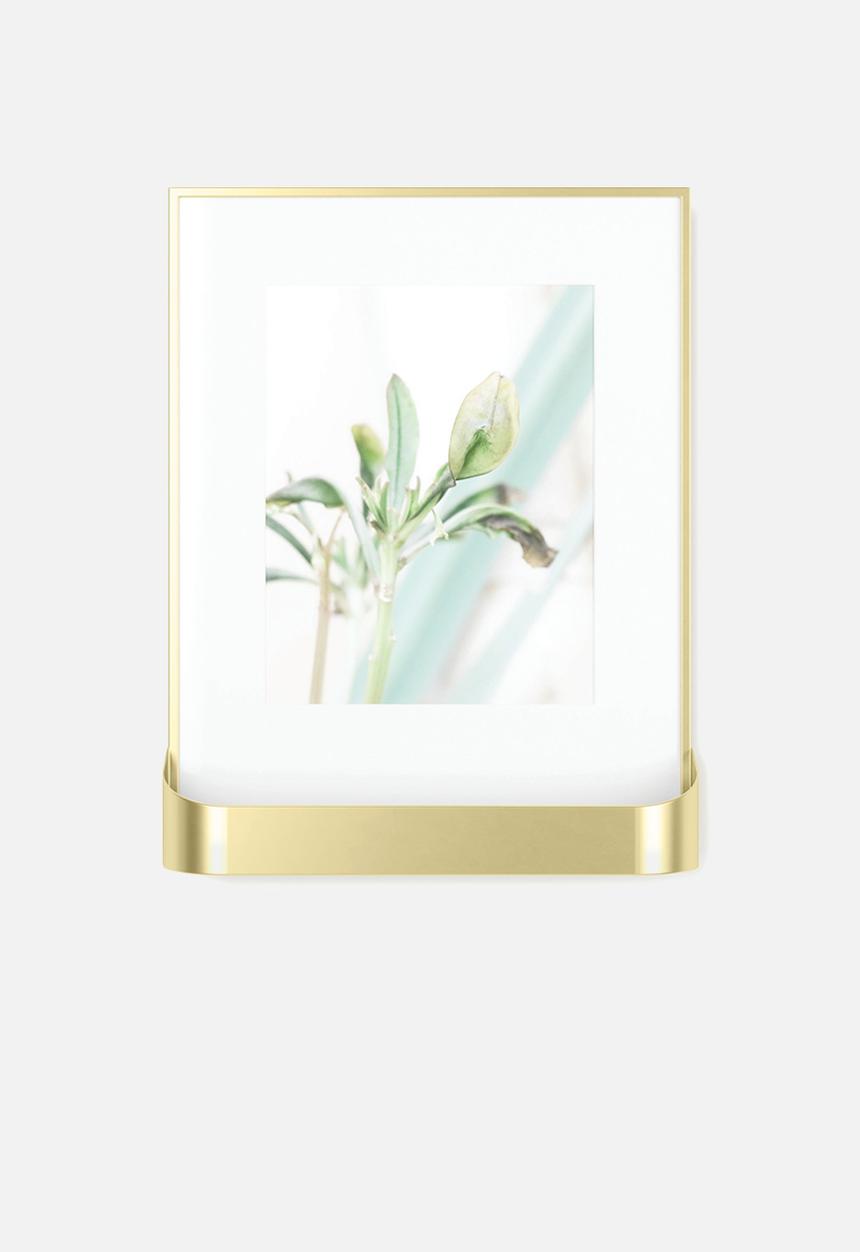 Umbra - Matinee photo display - matte brass