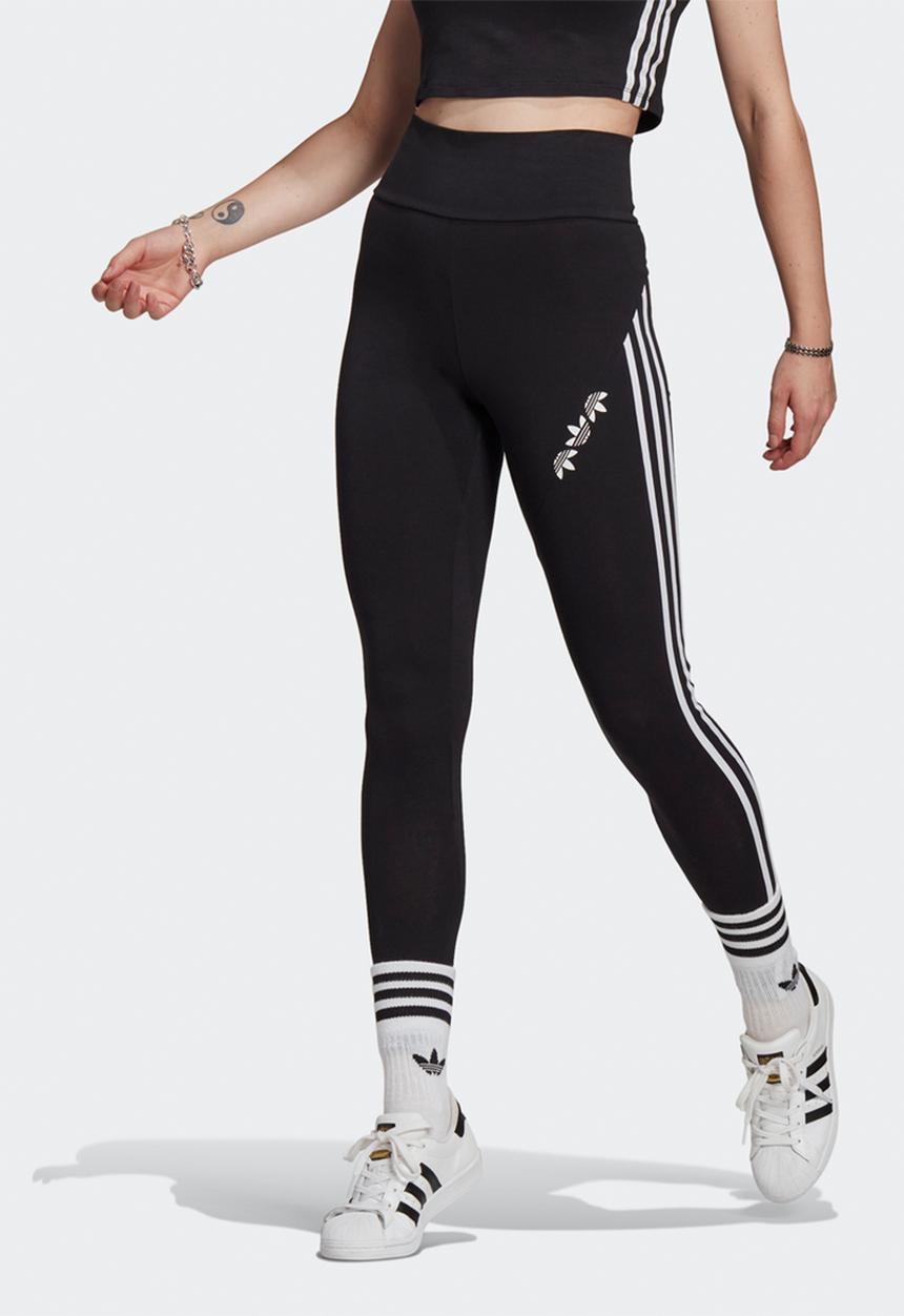 adidas Originals - Adicolor high waisted tights - black