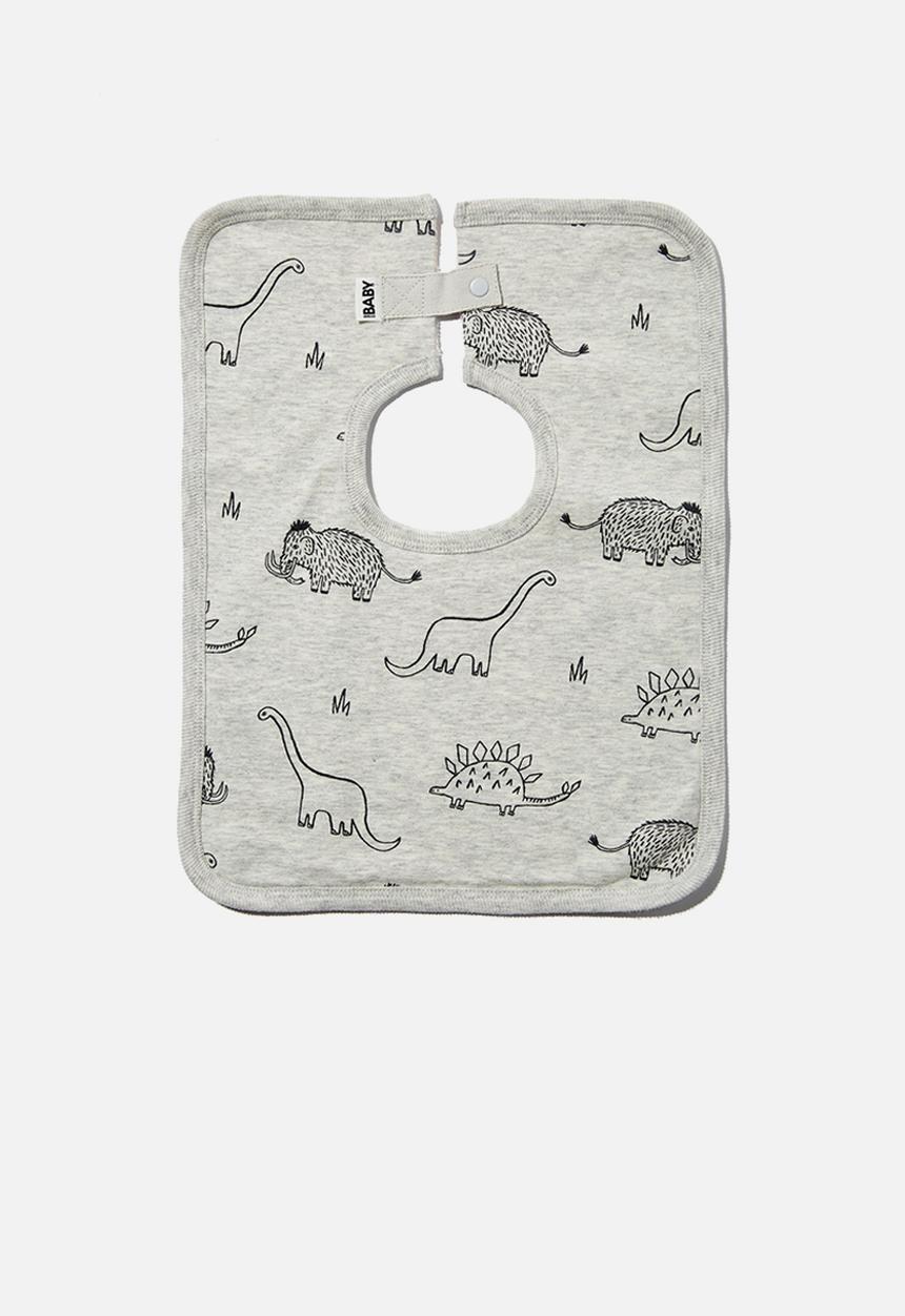 Cotton On - The darcey square bib - grey 