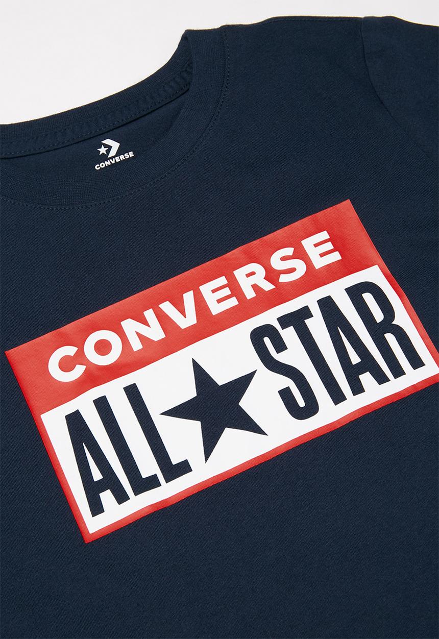 Converse - License plate T-shirt - obsidian