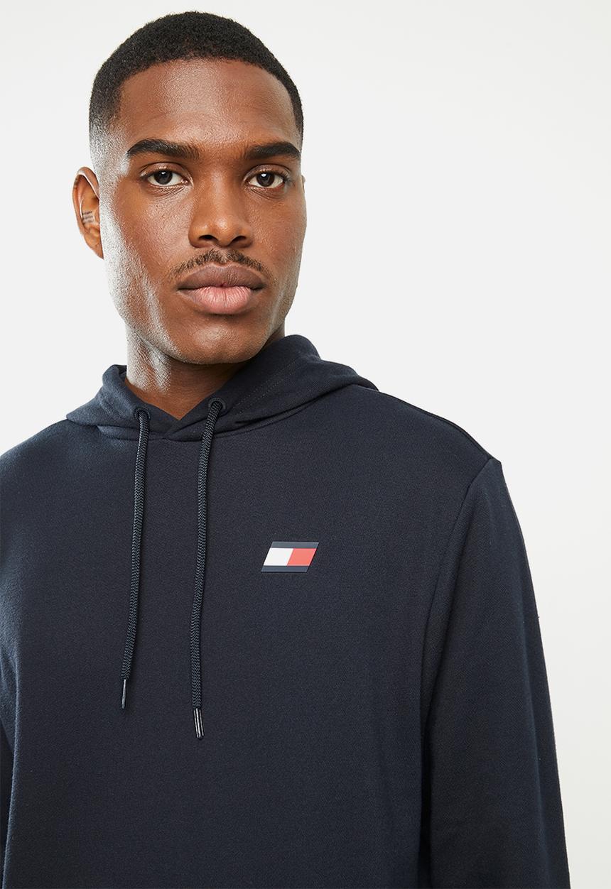 Tommy Hilfiger - Piping fleece hoody - navy