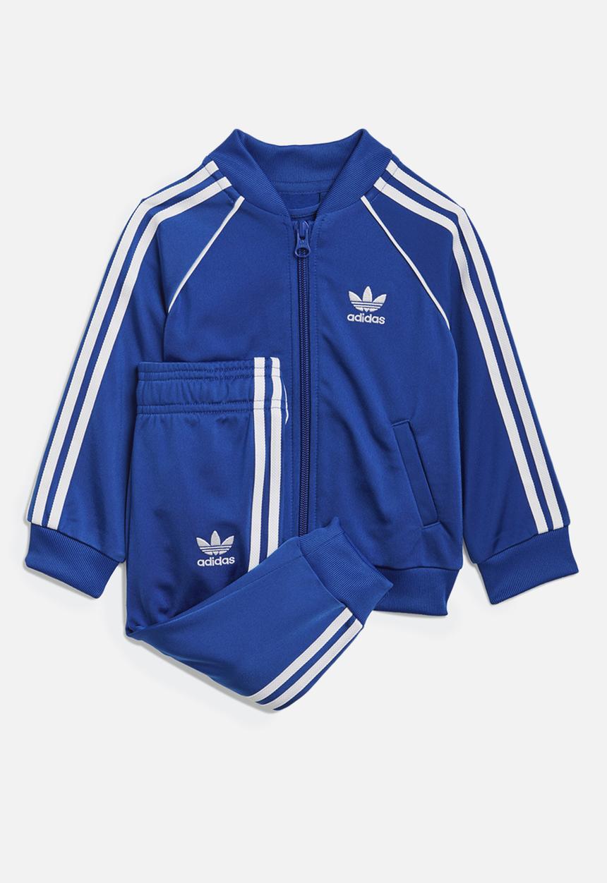 adidas Originals - Infants tracksuit - blue & white