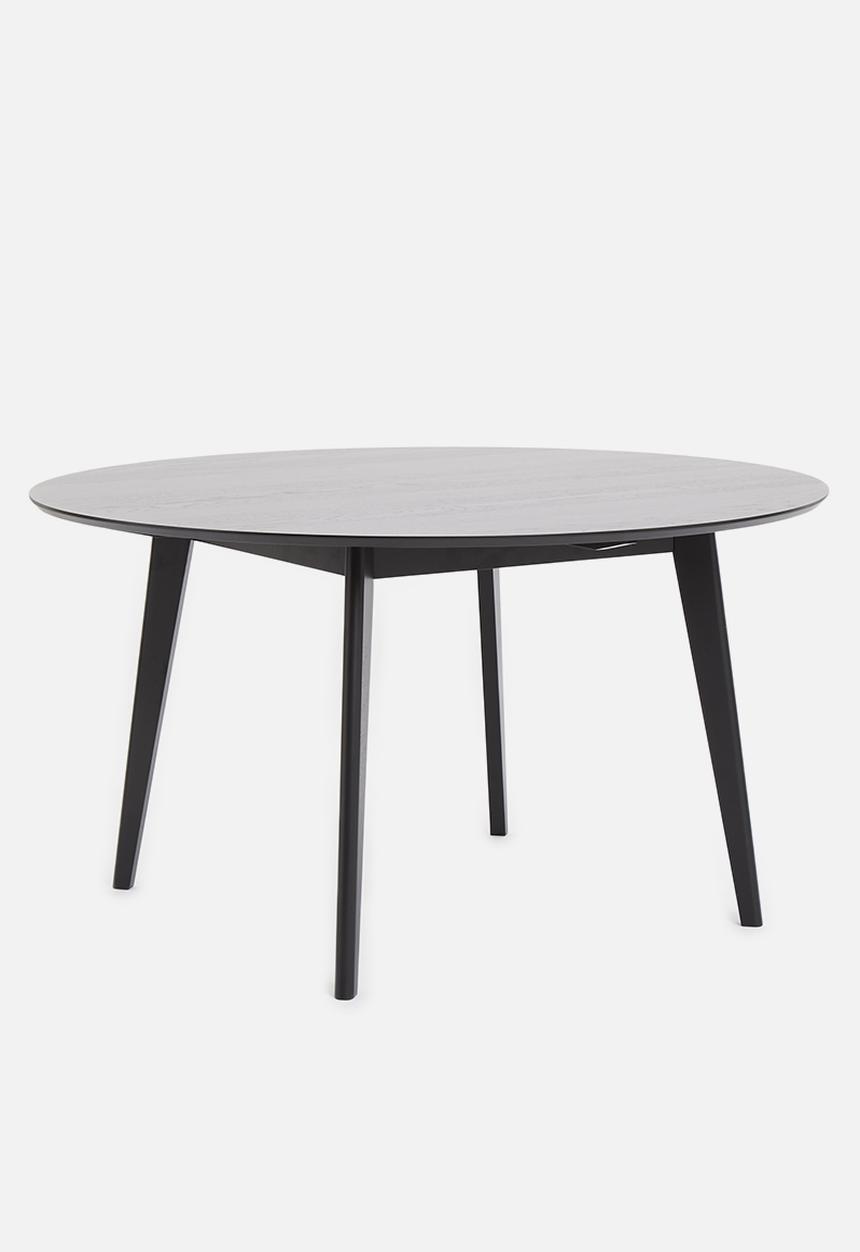 Sixth Floor - Roxby dining table - black stained oak