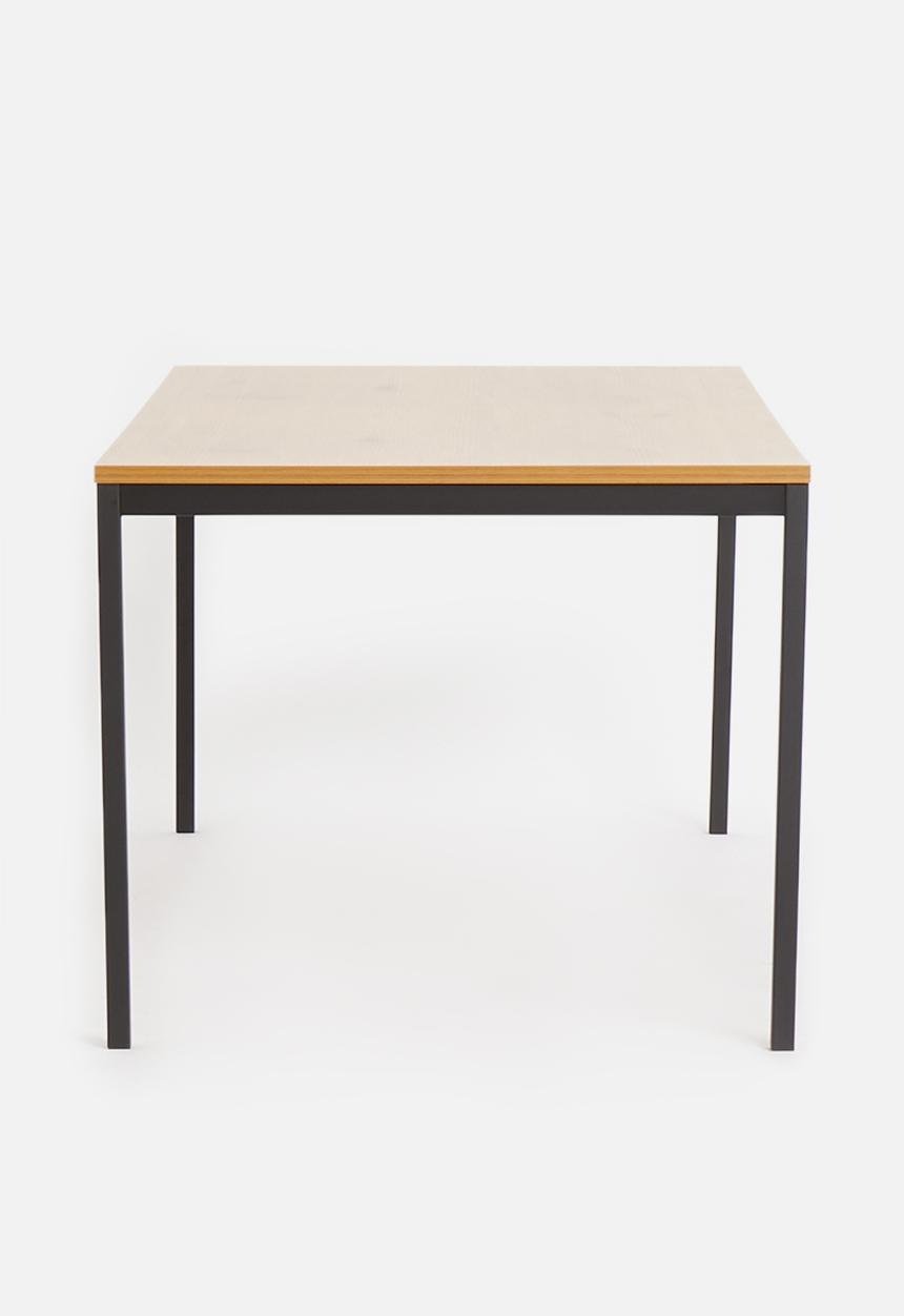 Sixth Floor - Seaford dining table - natural & black