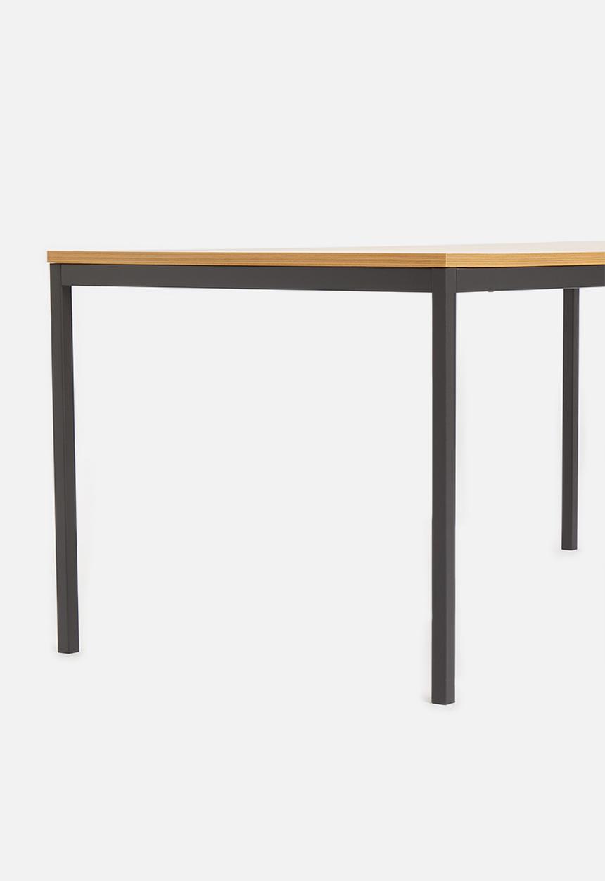 Sixth Floor - Seaford dining table - natural & black
