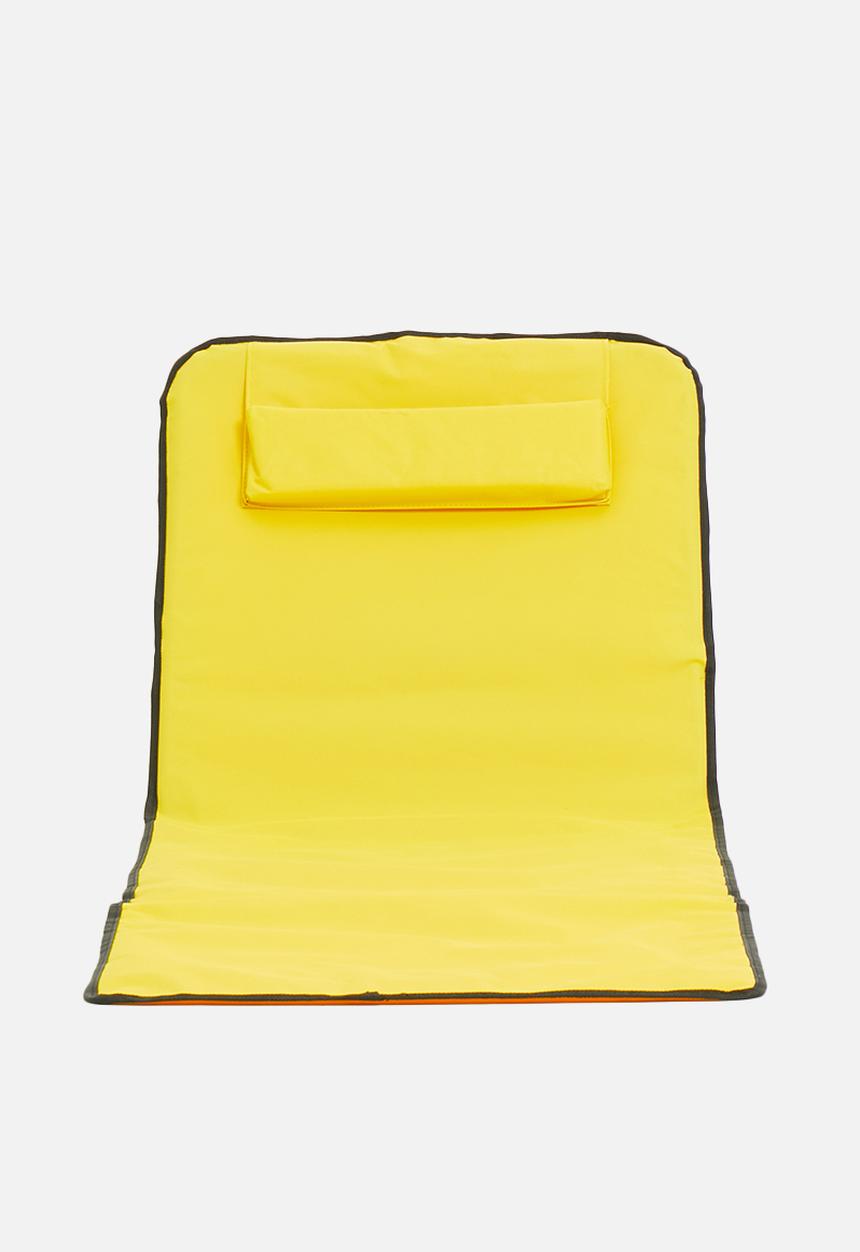 H&S - Foldable beach mat - yellow