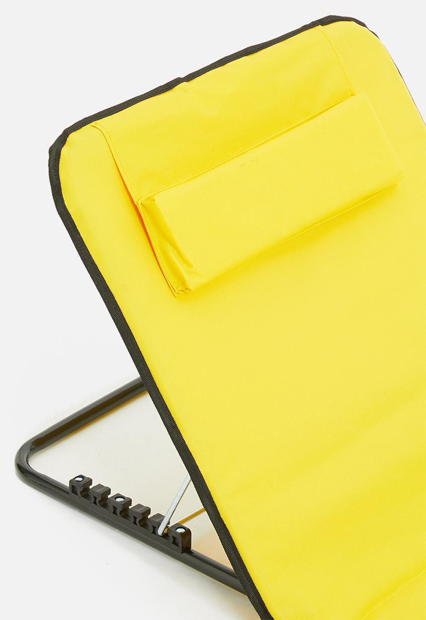 H&S - Foldable beach mat - yellow