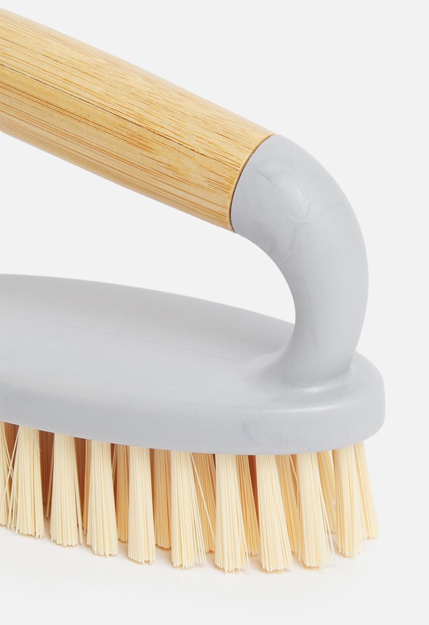 Excellent Houseware - Scrub brush - grey