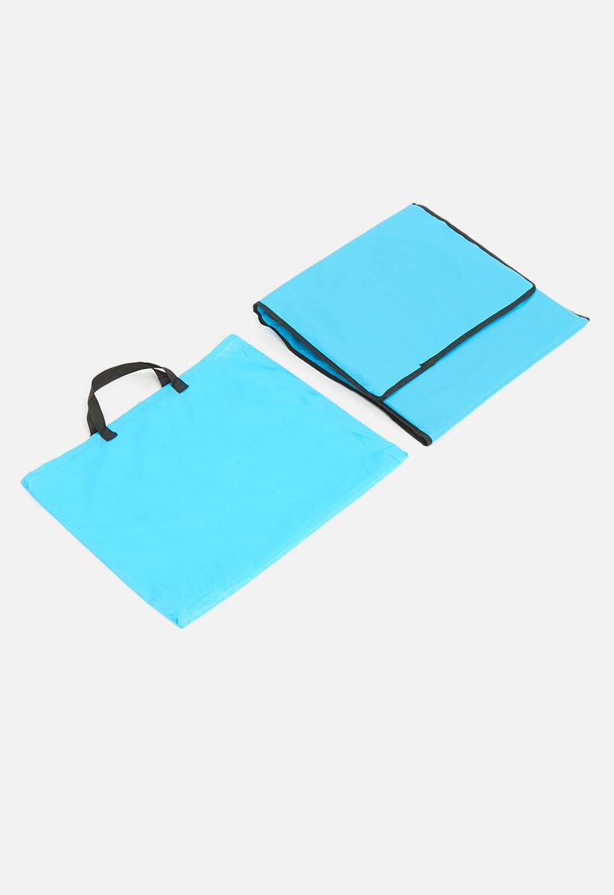 H&S - Foldable beach mat - blue  