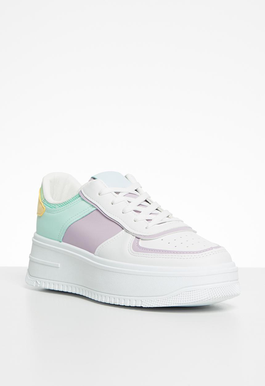 KANGOL - Paquelle sneaker - white & lilac