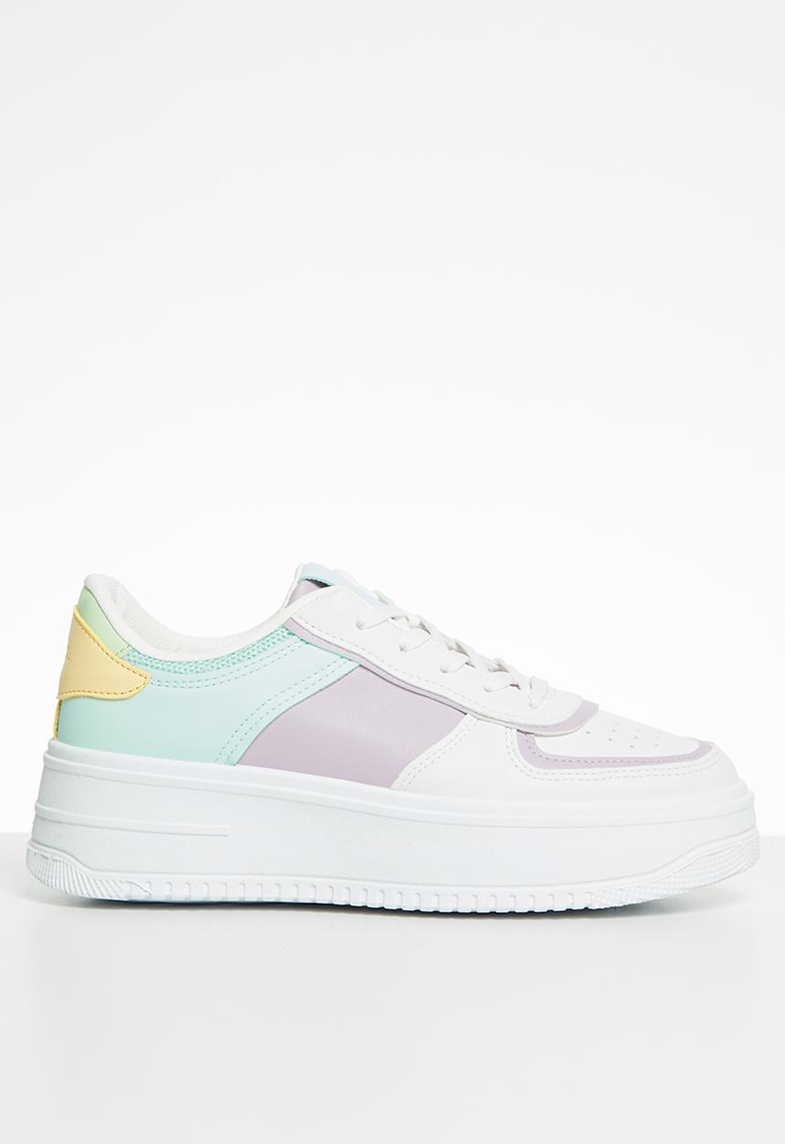 KANGOL - Paquelle sneaker - white & lilac