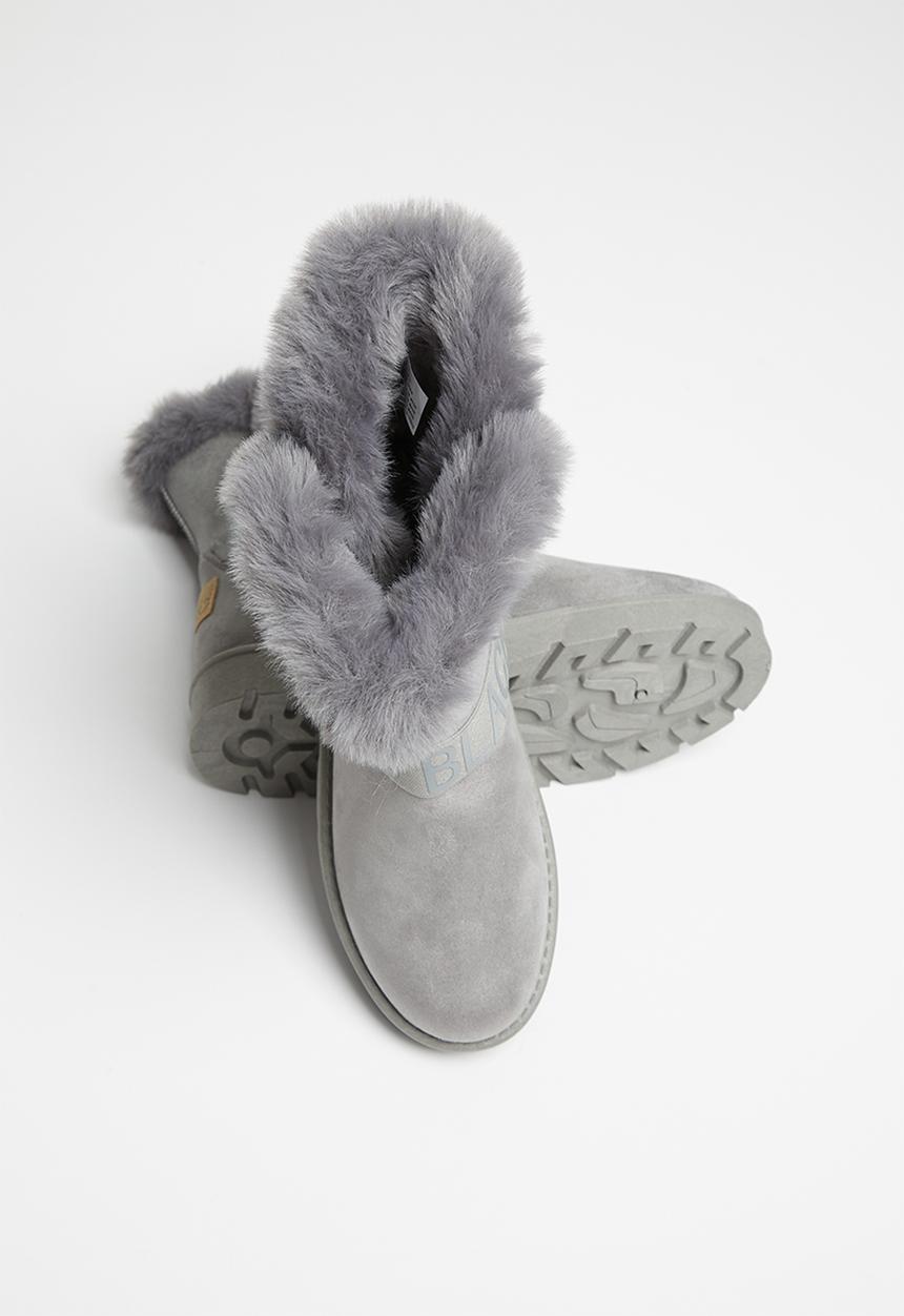 Miss Black - Rae slipper boot - grey
