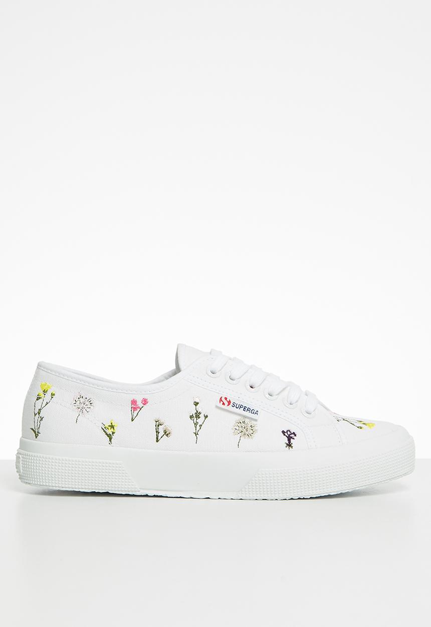 SUPERGA - 2750 flower - s31111w-a9k - white flowers