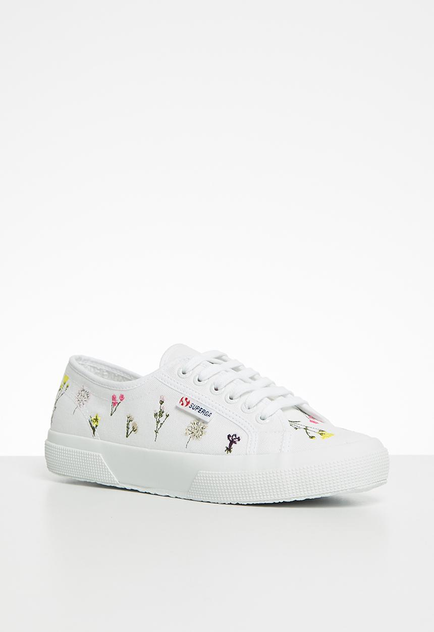 SUPERGA - 2750 flower - s31111w-a9k - white flowers