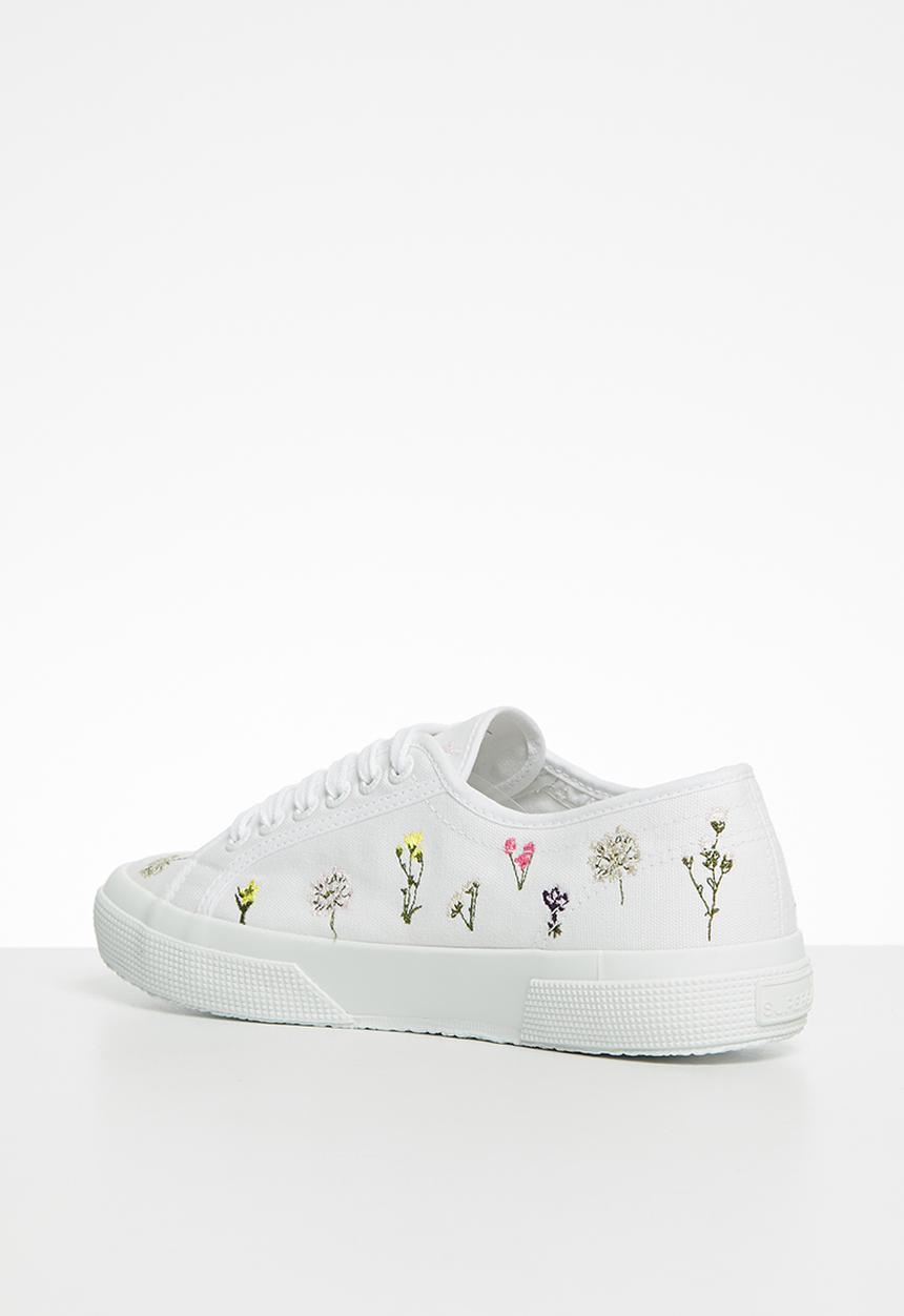SUPERGA - 2750 flower - s31111w-a9k - white flowers