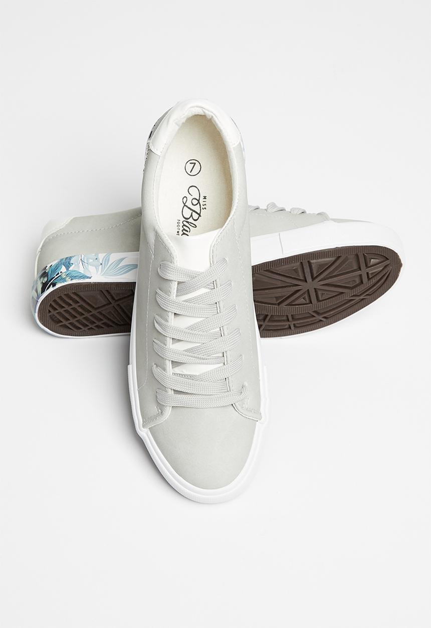 Miss Black - Baker 12 sneaker - grey