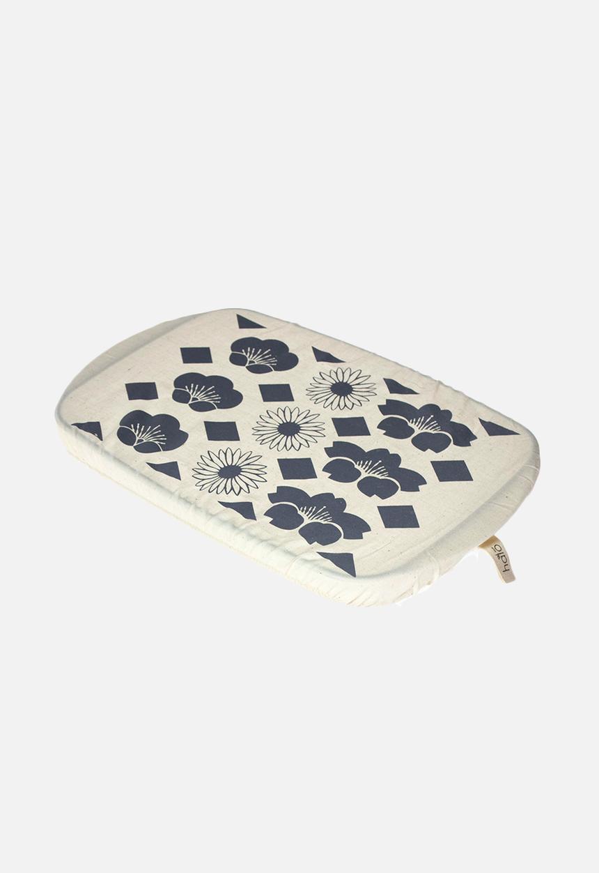 Halo Dish Covers - Dish cover rectangle - edible flowers - grey