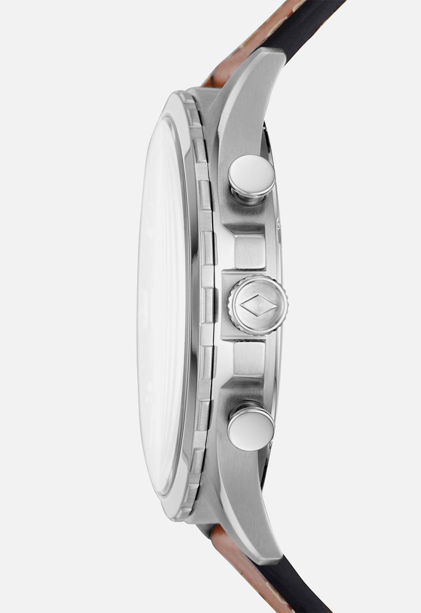 Fossil - Forrester chrono - silver