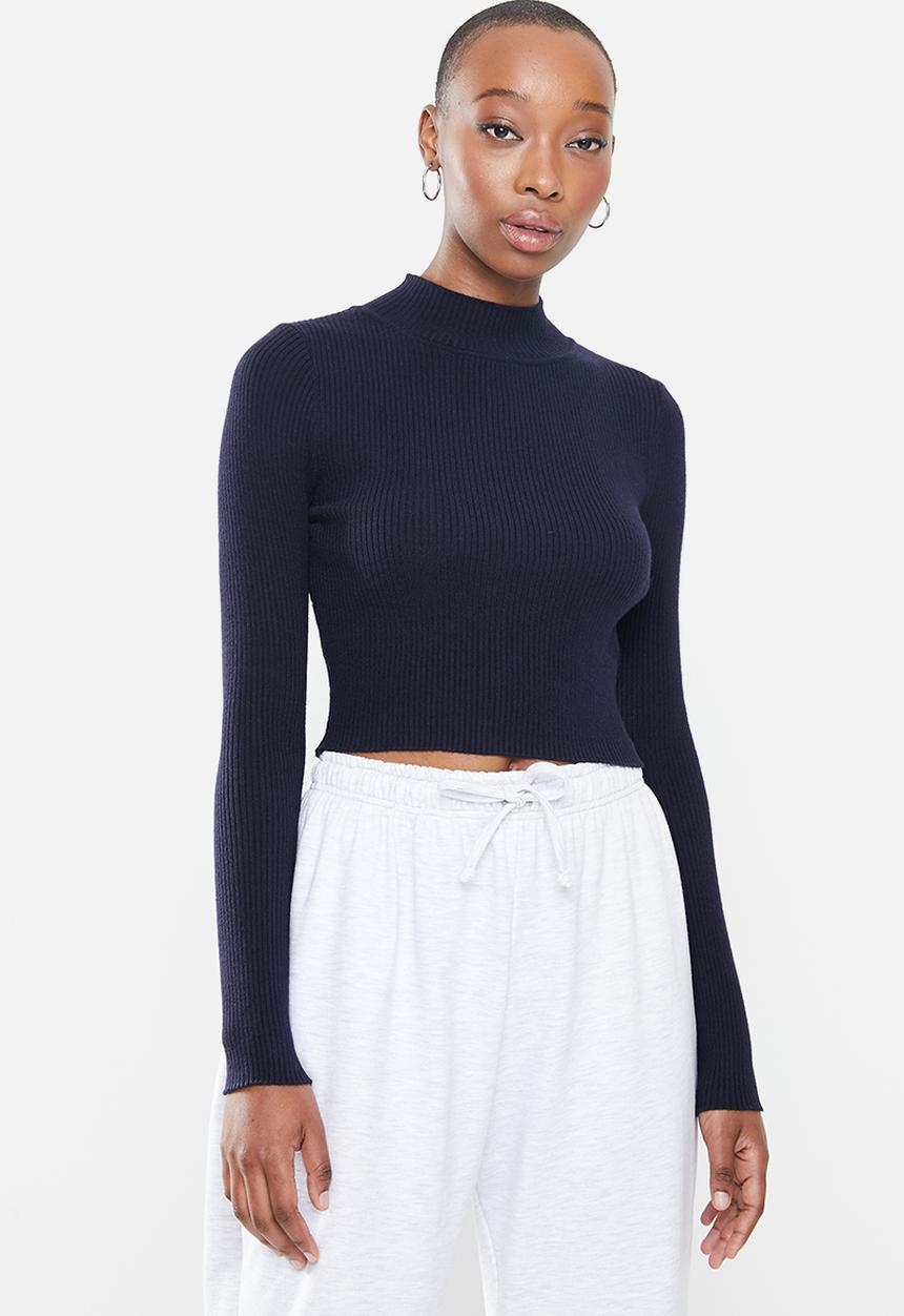 Glamorous - High neck jumper - navy