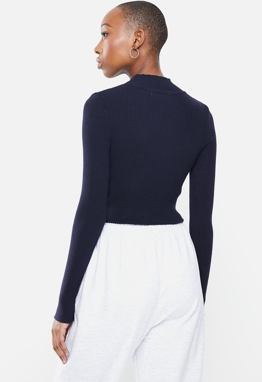 Glamorous - High neck jumper - navy