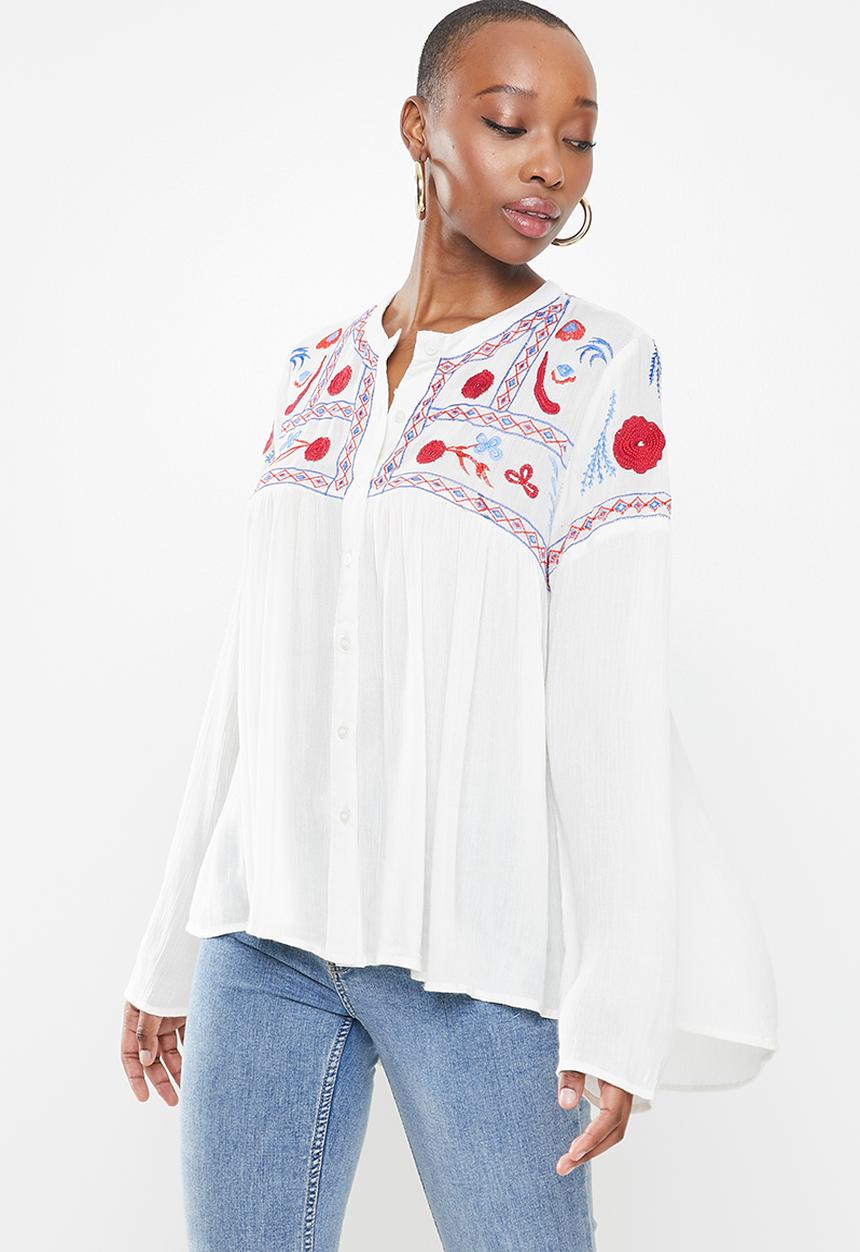 Glamorous - Iona top - white