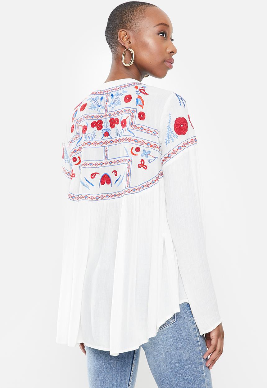 Glamorous - Iona top - white