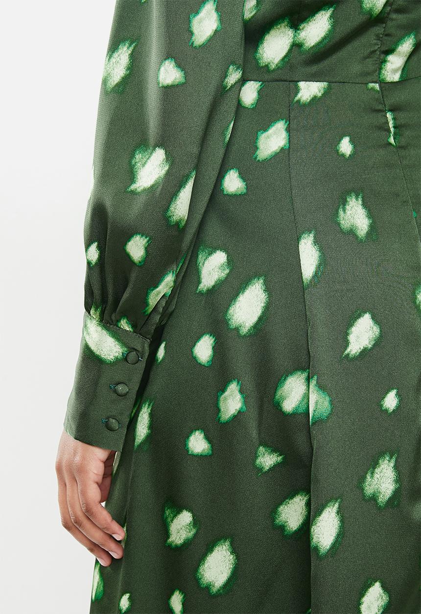 Glamorous - Cut out dress - green