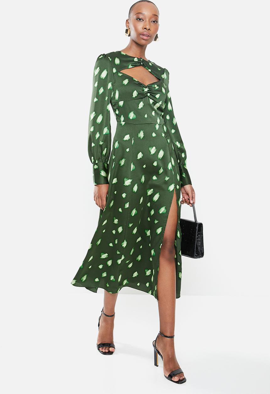 Glamorous - Cut out dress - green