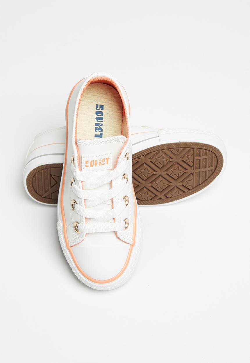 SOVIET - K viper pu fash - white & coral