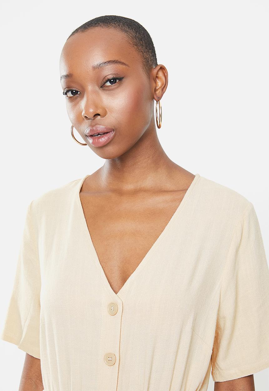 Glamorous - Amy jumpsuit - stone