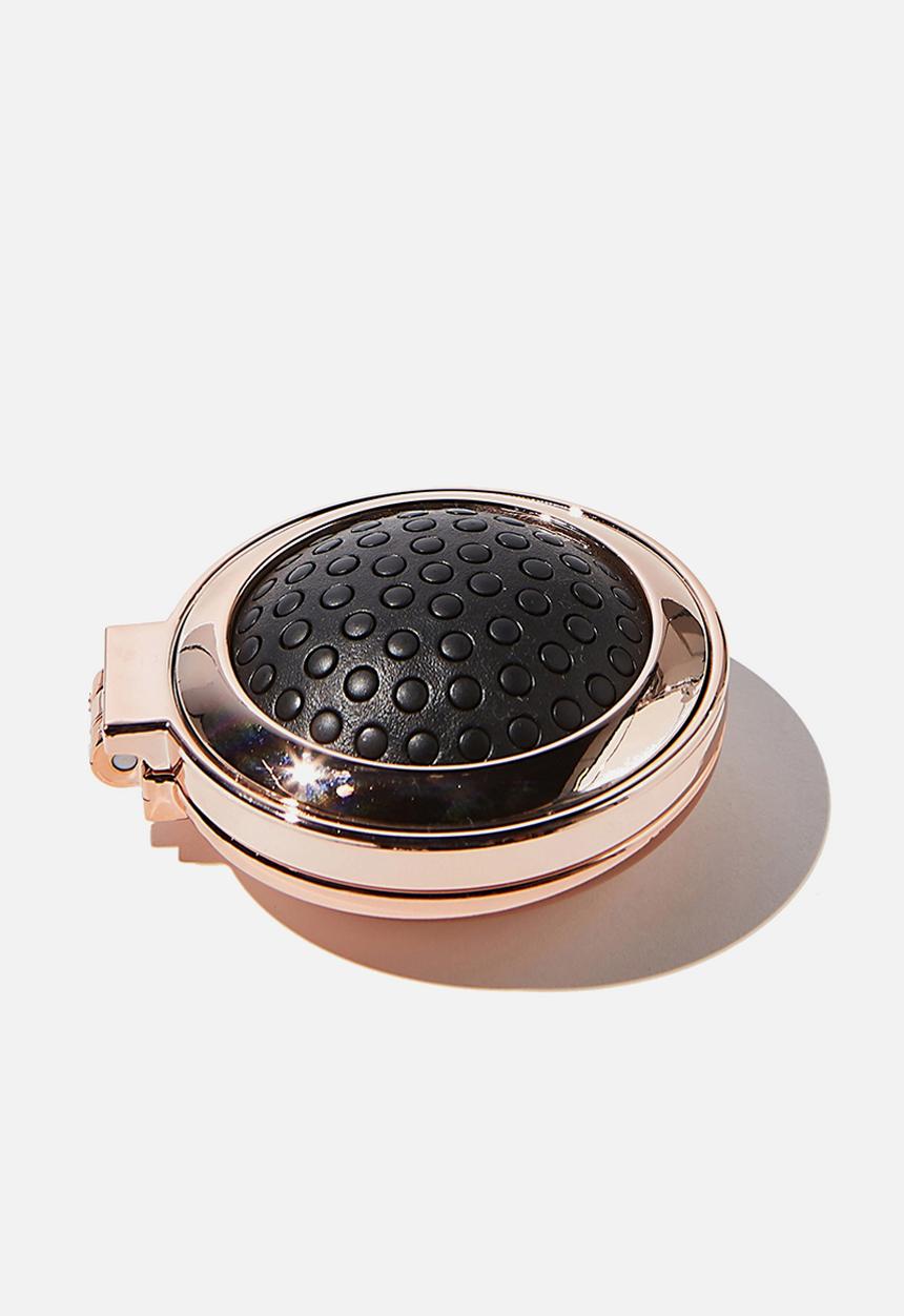 Cotton On - Compact hair brush - rose gold