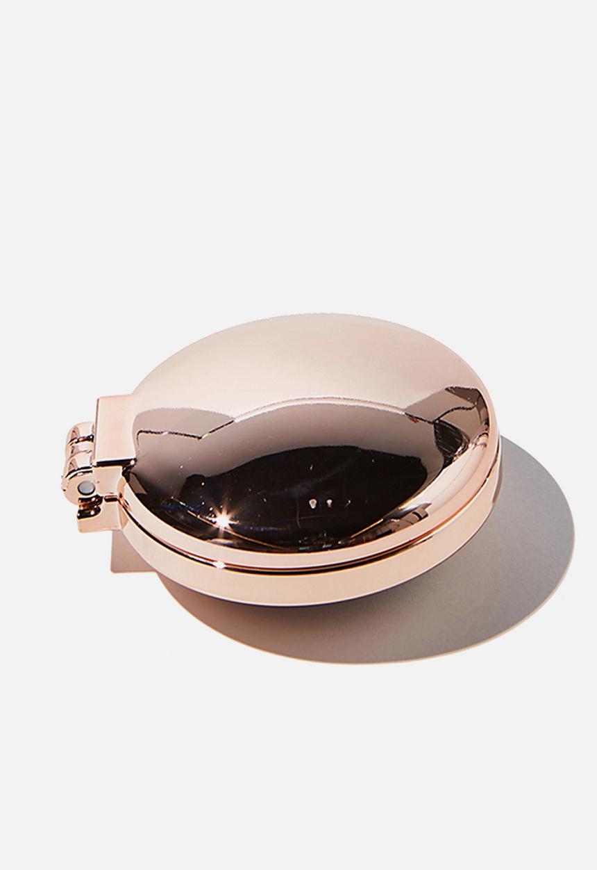 Cotton On - Compact hair brush - rose gold