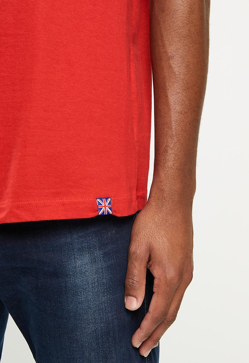 Lonsdale - London 60's crew neck tee - red