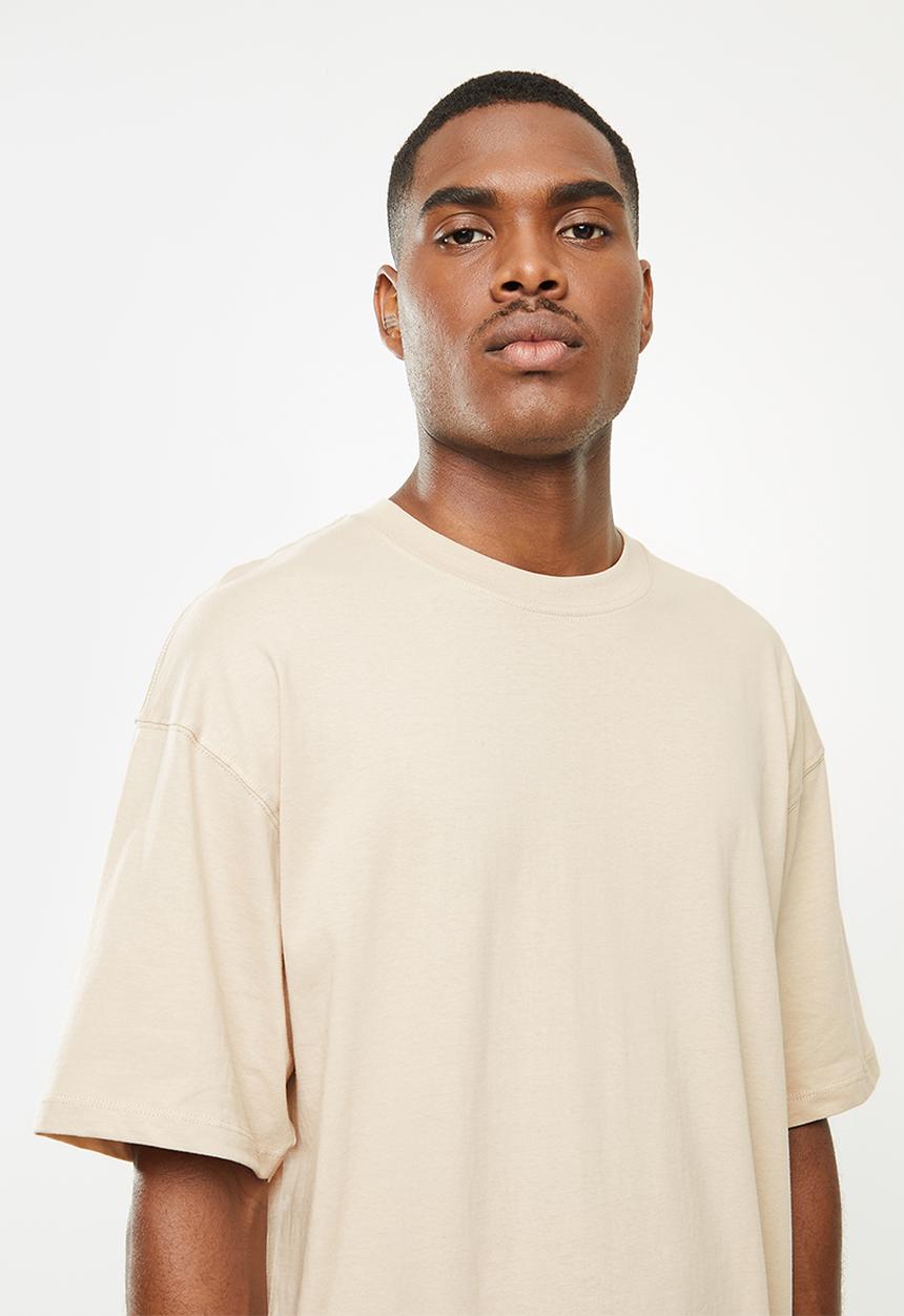 Factorie - Basic relaxed T-shirt - beige