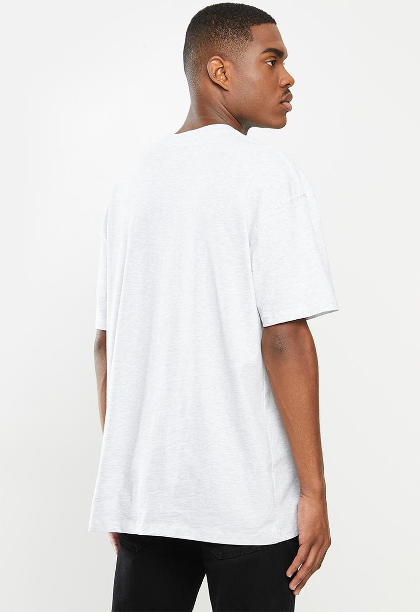 Factorie - Basic relaxed T-shirt - silver marle