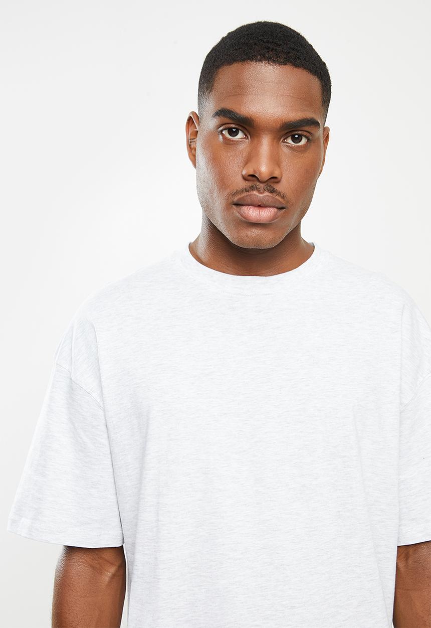 Factorie - Basic relaxed T-shirt - silver marle