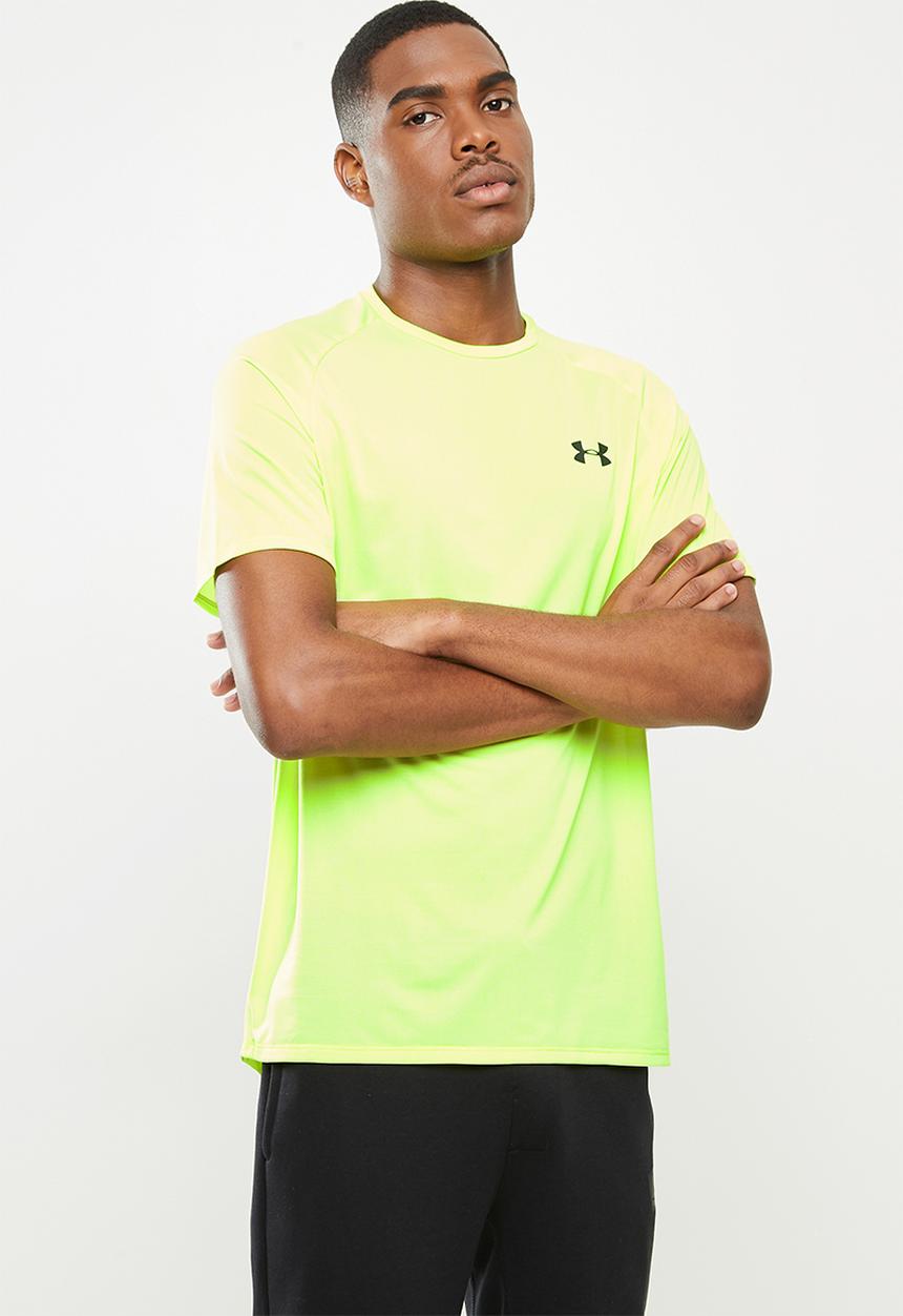 Under Armour - UA tech 2.0 short sleeve novelty tee - neon green