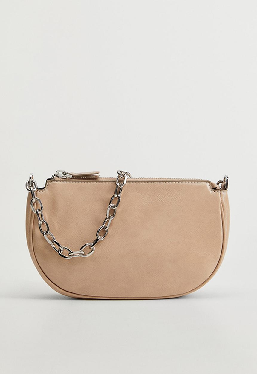 MANGO - Bag leeds - beige