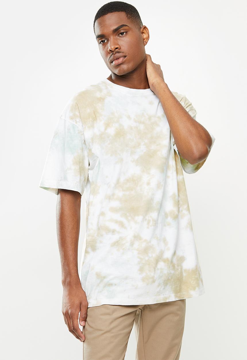 Factorie - Relaxed tie dye T-shirt - sand sky tie dye