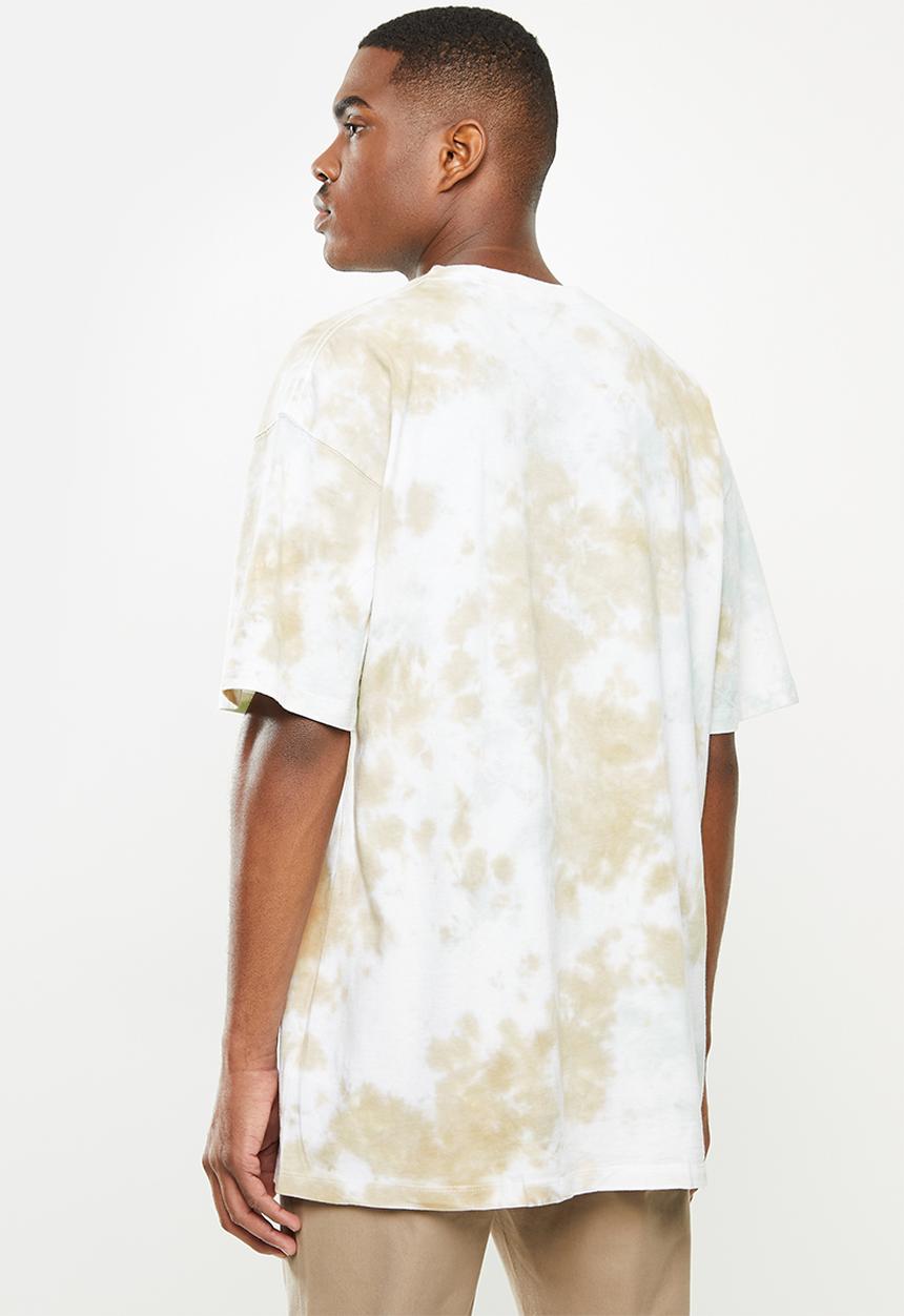 Factorie - Relaxed tie dye T-shirt - sand sky tie dye