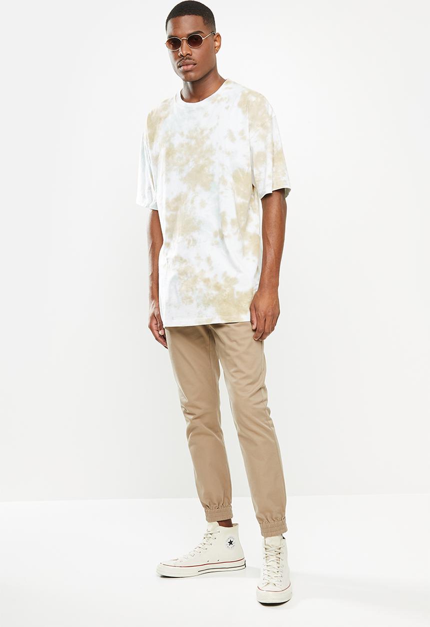 Factorie - Relaxed tie dye T-shirt - sand sky tie dye