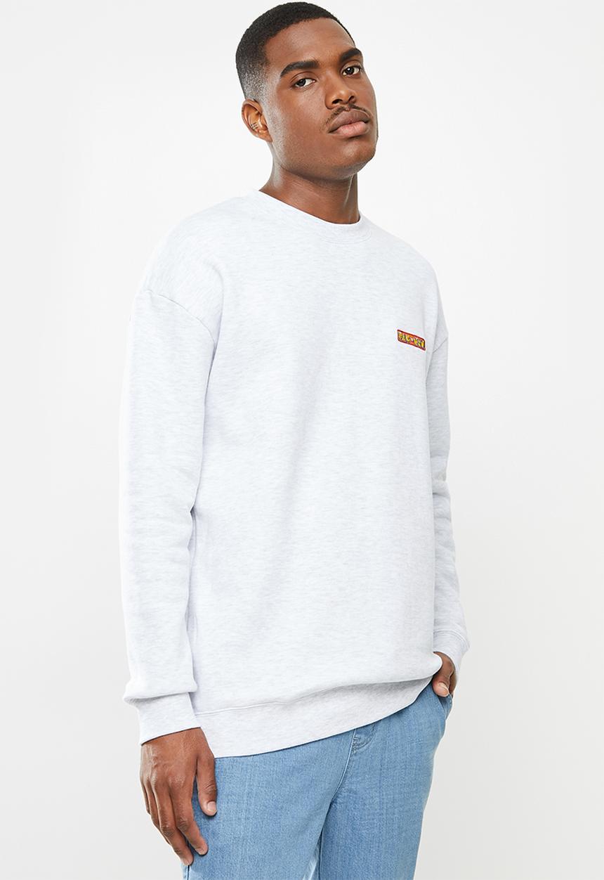Factorie - Oversized gaming crew - silver marle