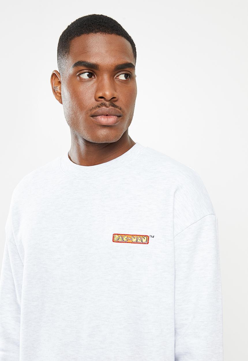 Factorie - Oversized gaming crew - silver marle