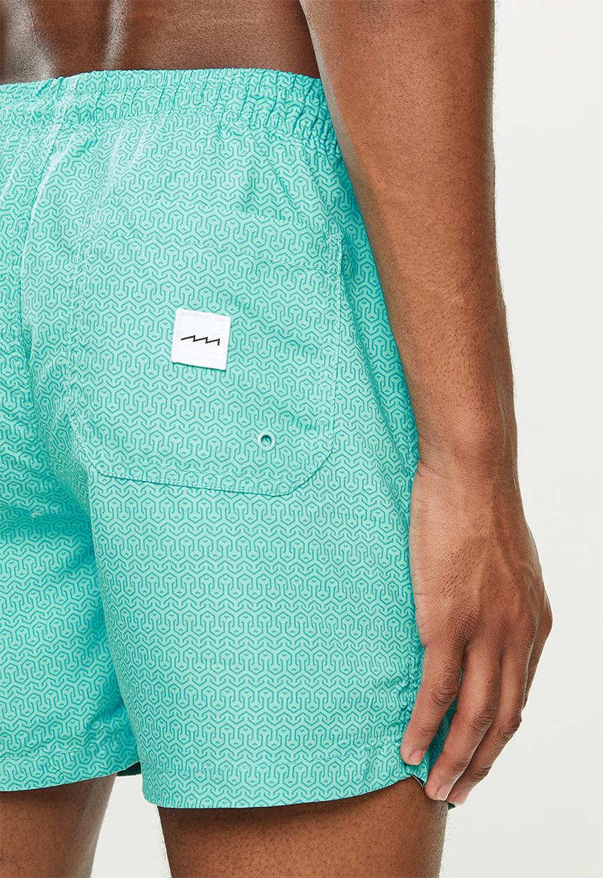 Factorie - Resort short - connector teal